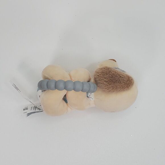Mary Meyer Soft Baby Rattle with Soothing Teether Ring, 6-Inches, Parky Puppy - Picture 4 of 8